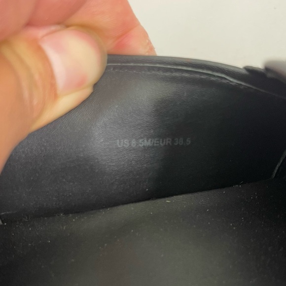 Vince Blair 5 Perforated Slip-On Sneakers in Black Retail $225 Minimalist Fall - Picture 8 of 8